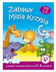 Edukacinė knygelė su lipdukais Krzystof Kšišo linksmybės цена и информация | Развивающие игрушки | pigu.lt
