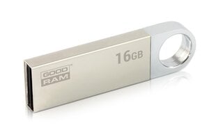Флешка GOODRAM - UUN2 16Гб Серебристый USB2.0 цена и информация | USB накопители | pigu.lt