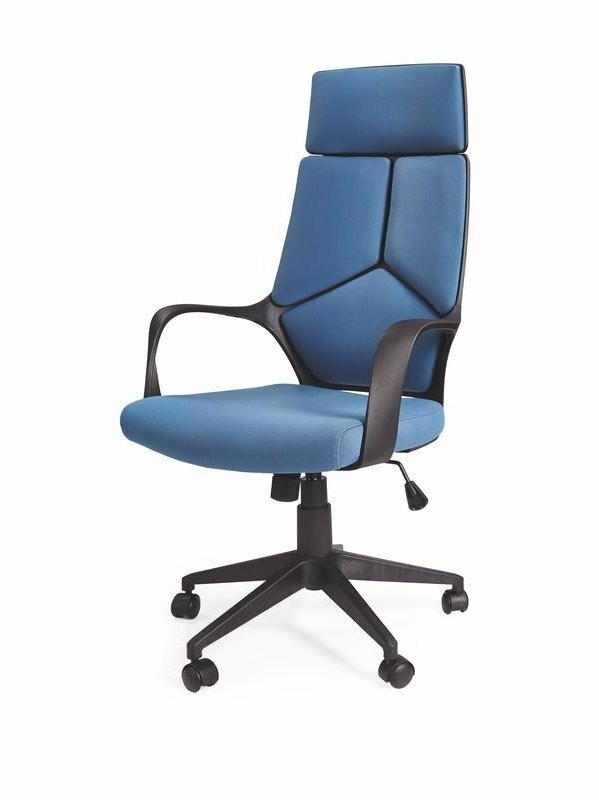 Biuro kėdė Halmar Voyager, mėlyna kaina ir informacija | Biuro kėdės | pigu.lt