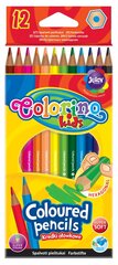 Цветные карандаши COLORINO KIDS, 12 цветов цена и информация | Принадлежности для рисования, лепки | pigu.lt