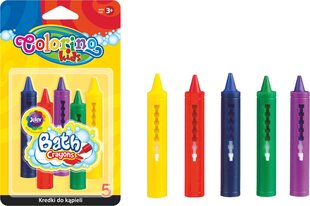 ColorinoKids Art.67300PTR Bath Crayons Развивающая игрушка Мелки для ванной цена и информация | Принадлежности для рисования, лепки | pigu.lt