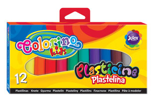 Plastilinas Colorino, 12 spalvų kaina ir informacija | Piešimo, tapybos, lipdymo reikmenys | pigu.lt