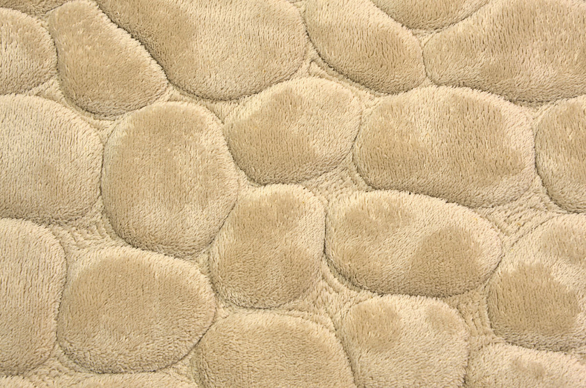 Memory foam kilimėlis Benedomo Dark beige, 50x80 cm цена и информация | Vonios kambario aksesuarai | pigu.lt