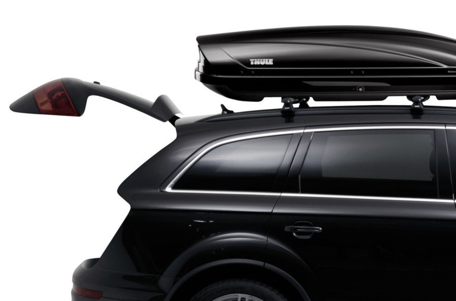 Stogo bagažinė Thule Dynamic 800, 320l, juoda цена и информация | Stogo bagažinės | pigu.lt