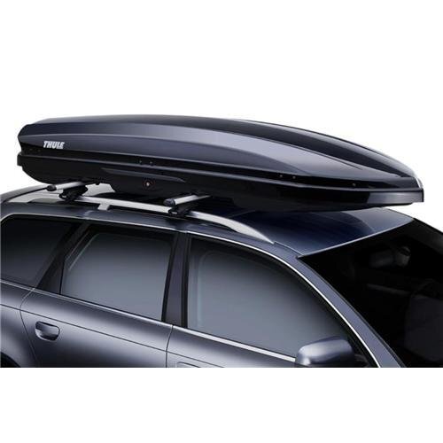 Stogo bagažinė Thule Dynamic 800, 320l, juoda kaina ir informacija | Stogo bagažinės | pigu.lt