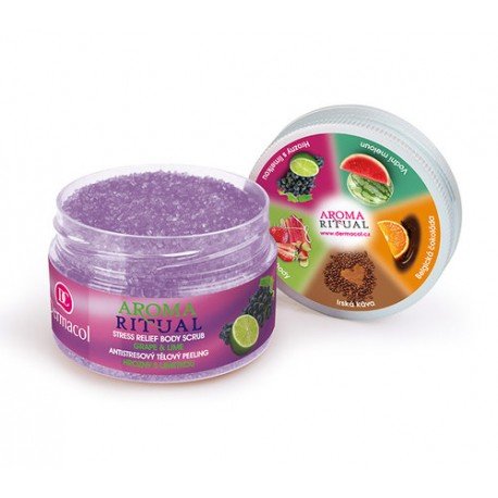 Kūno šveitiklis Dermacol Aroma Ritual Grape&Lime, 200 g