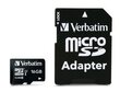 Atminties kortelė Verbatim - Micro SDHC 16GB Class10 UHS-I + Adapter цена и информация | Atminties kortelės fotoaparatams, kameroms | pigu.lt