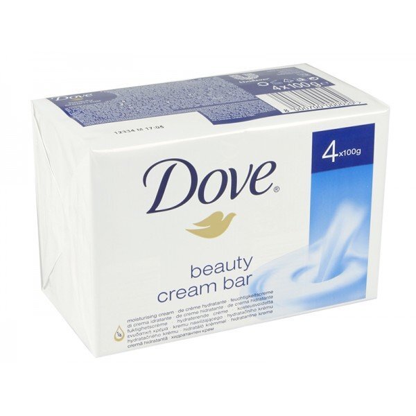 Muilas Dove Beauty, 4 x 100 g цена и информация | Muilai | pigu.lt