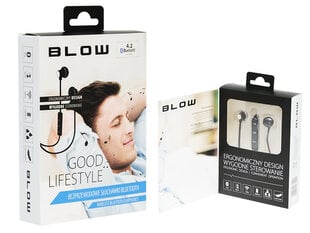 Наушники Blow 32-776 Bluetooth 4.1 Black (чёрные) цена и информация | Наушники | pigu.lt