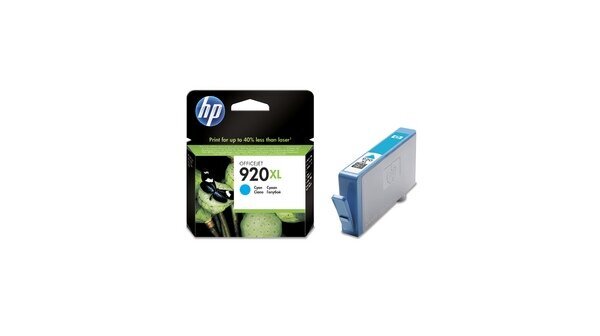 Rašalinė spausdintuvo kasetė HP 920 XL (CD972AE), žydra цена и информация | Kasetės rašaliniams spausdintuvams | pigu.lt