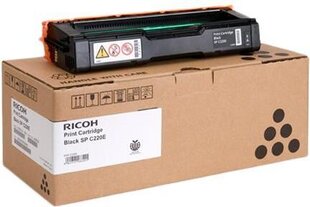 Тонером Ricoh Black 407642 406094 406052 406765 Aficio SP C220 цена и информация | Картриджи для лазерных принтеров | pigu.lt