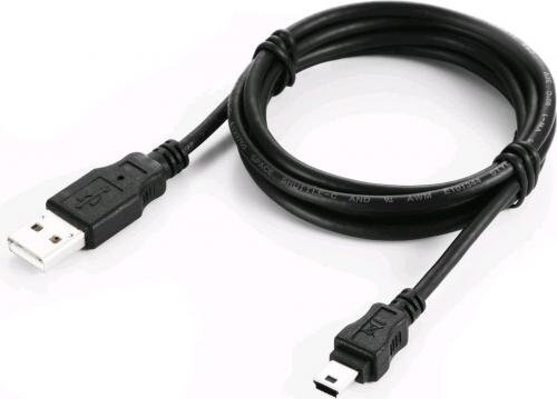 LogiLink mini USB 1.80m kaina ir informacija | Kabeliai ir laidai | pigu.lt