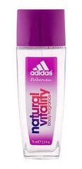Дезодорант Adidas Natural Vitality, 75 мл цена и информация | Женская парфюмированная косметика | pigu.lt