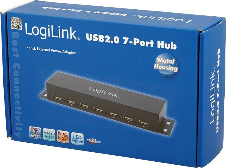 LogiLink UA0148 цена и информация | Adapteriai, USB šakotuvai | pigu.lt