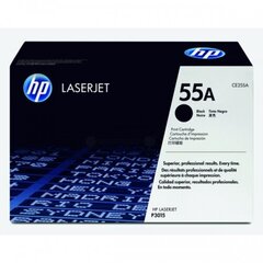 HP No.55A (CE255A), черный картридж цена и информация | Картриджи для лазерных принтеров | pigu.lt