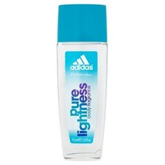 Дезодорант Adidas Pure Lightness для женщин 75 мл цена и информация | Adidas Духи, косметика | pigu.lt