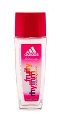 Purškiamas dezodorantas Adidas Fruity Rhythm moterims 75 ml kaina ir informacija | Adidas Kvepalai, kosmetika | pigu.lt