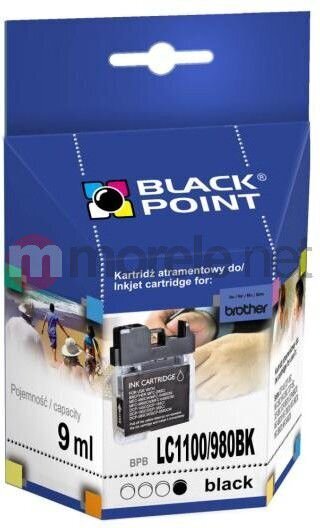 Black Point Brother BPB LC1100/980XLBK цена и информация | Kasetės rašaliniams spausdintuvams | pigu.lt