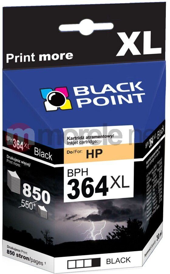 Black Point HP No 364XLBK (CN684EE) kaina ir informacija | Kasetės rašaliniams spausdintuvams | pigu.lt