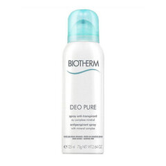 Purškiamas dezodorantas Biotherm Deo Pure Antiperspirant moterims 125 ml kaina ir informacija | Dezodorantai | pigu.lt