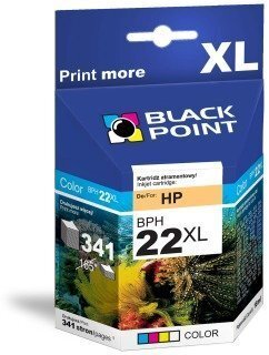 Black Point HP No 22XL (C9352CE) цена и информация | Kasetės rašaliniams spausdintuvams | pigu.lt