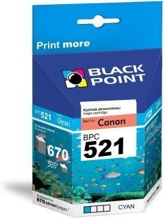 Black Point Canon BPC 521C цена и информация | Kasetės rašaliniams spausdintuvams | pigu.lt