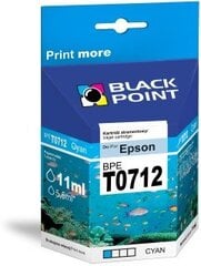 Black Point Epson BPE T0712C kaina ir informacija | Kasetės rašaliniams spausdintuvams | pigu.lt