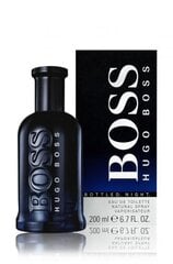 Tualetinis vanduo Hugo Boss Boss Bottled Night EDT vyrams 200 ml kaina ir informacija | Kvepalai vyrams | pigu.lt