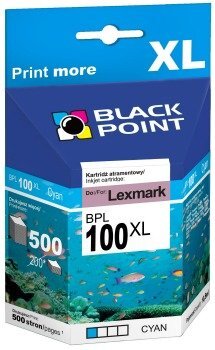 Black Point Lexmark BPL 100XLC (14N0900E) цена и информация | Kasetės rašaliniams spausdintuvams | pigu.lt