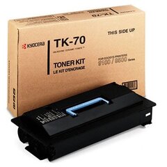 Kyocera TK70, черный цена и информация | Картриджи для лазерных принтеров | pigu.lt