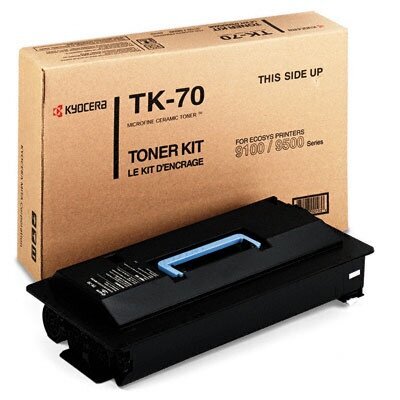 Kyocera TK70, juoda kaina ir informacija | Kasetės lazeriniams spausdintuvams | pigu.lt
