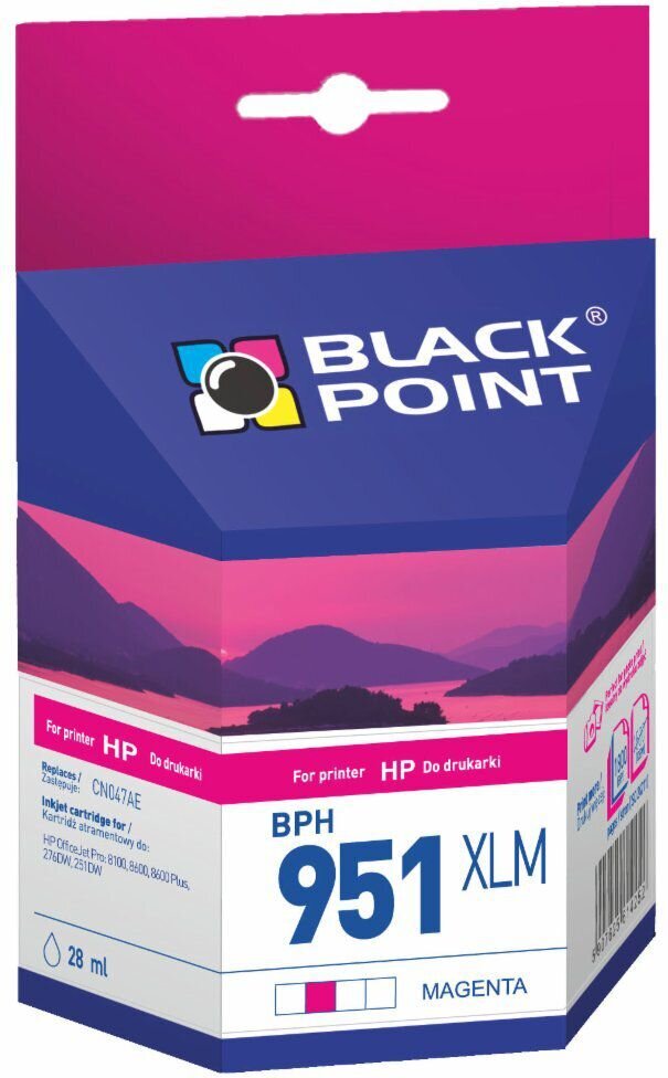 Black Point HP No 951XLM (CN047AE) цена и информация | Kasetės rašaliniams spausdintuvams | pigu.lt