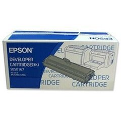 Картридж Epson C13S050167, черный цена и информация | Картриджи для лазерных принтеров | pigu.lt