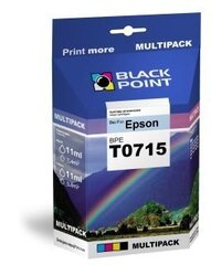 Black Point Epson BPE T0715CMYK цена и информация | Картриджи для струйных принтеров | pigu.lt