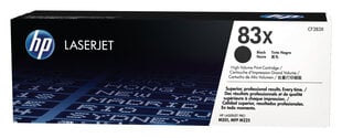 HP No.83X (CF283X), черный картридж цена и информация | Картриджи для лазерных принтеров | pigu.lt