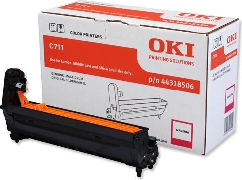 OKI 44318506, oranžinė цена и информация | Kasetės rašaliniams spausdintuvams | pigu.lt