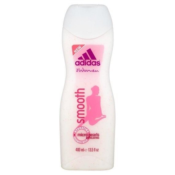 Dušo želė Adidas Smooth moterims 400 ml kaina ir informacija | Dušo želė, aliejai | pigu.lt