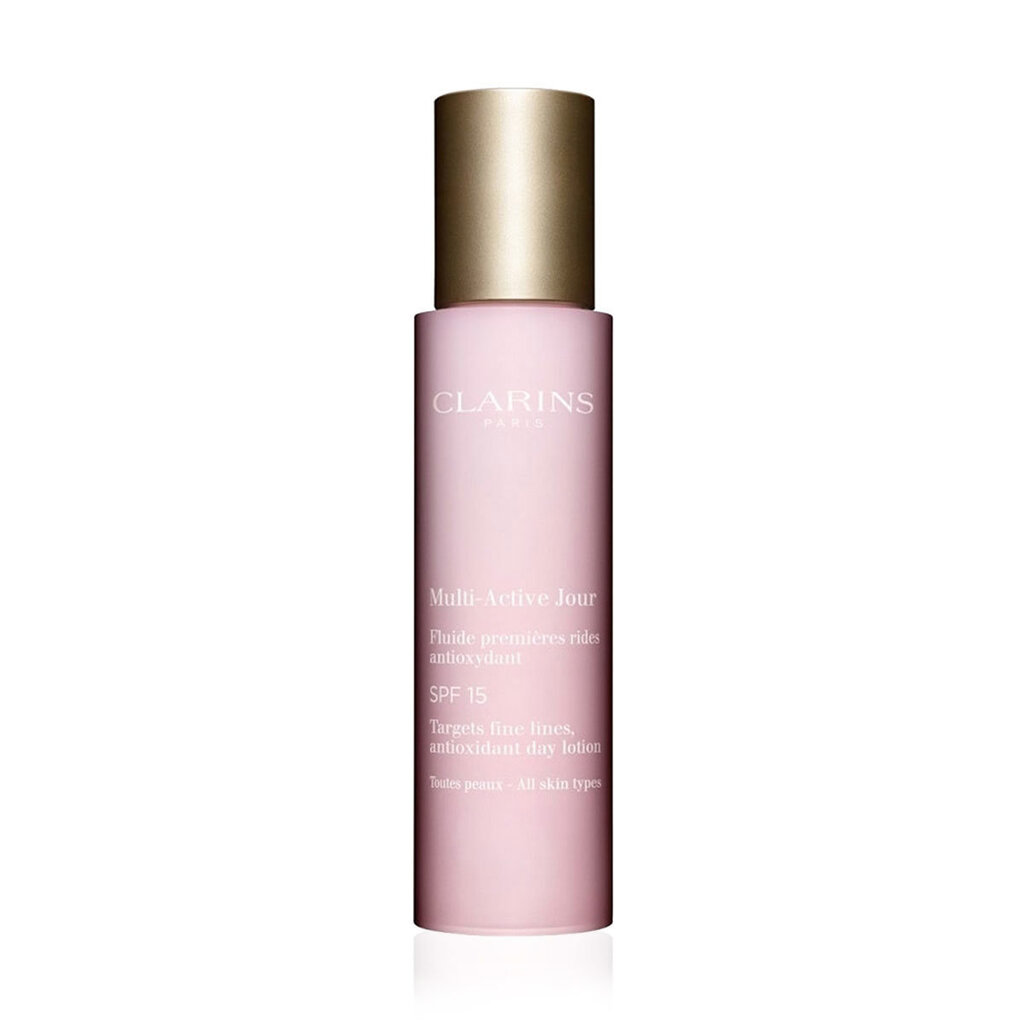 Veido serumas Clarins Multi - Active Jour Lotion SPF15 50 ml kaina ir informacija | Veido aliejai, serumai | pigu.lt