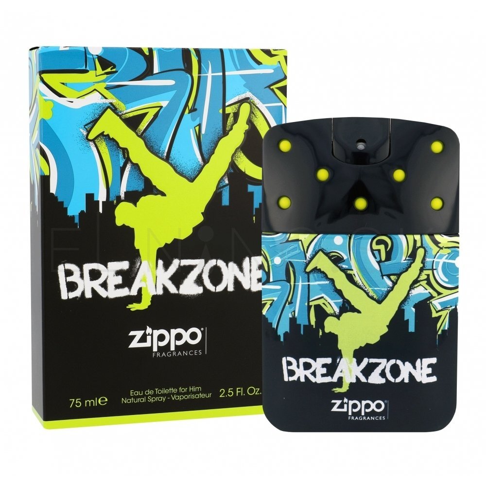Tualetinis vanduo Zippo Fragrances BreakZone EDT vyrams 75 ml цена и информация | Kvepalai vyrams | pigu.lt
