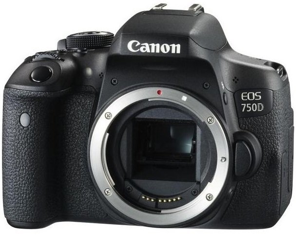 Canon EOS 750D Body kaina ir informacija | Skaitmeniniai fotoaparatai | pigu.lt