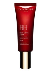 Veido kremas su atspalviu Clarins BB Skin Detox Fluid SPF 25 45 ml, 01 light kaina ir informacija | Makiažo pagrindai, pudros | pigu.lt