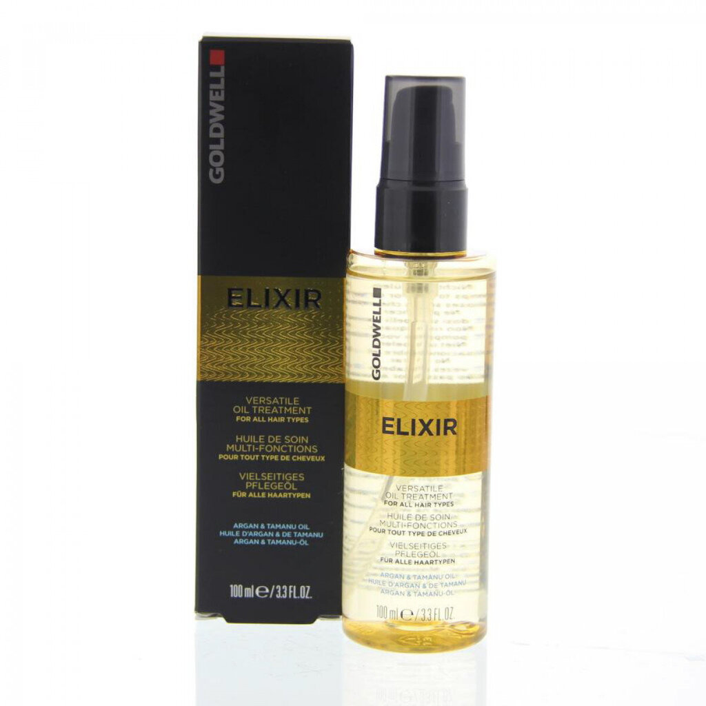 Apsauginis plaukų aliejus Goldwell Elixir 100 ml цена и информация | Priemonės plaukų stiprinimui | pigu.lt