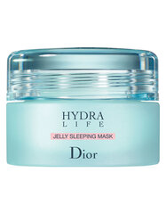 Ночная маска для лица Dior Hydra Life Jelly Sleeping 50 мл цена и информация | Маски для лица, патчи для глаз | pigu.lt