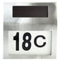 Namo numeris su saulės baterija kaina ir informacija | Pašto dėžutės, namo numeriai | pigu.lt