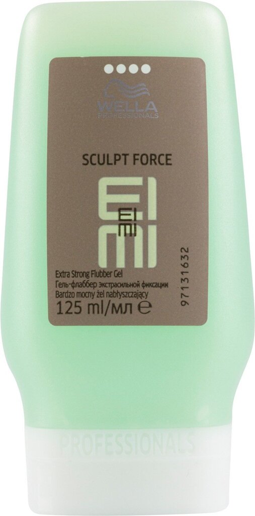 Ypač stiprios fiksacijos plaukų gelis Wella Professionals Eimi Sculpt Force 125 ml kaina ir informacija | Plaukų formavimo priemonės | pigu.lt