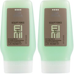 Гель экстрасильной фиксации для укладки волос Wella Professionals Eimi Sculpt Force 125 мл цена и информация | Средства для укладки волос | pigu.lt