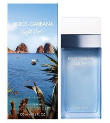 Tualetinis vanduo Dolce & Gabbana Light Blue Love In Capri EDT moterims 100 ml kaina ir informacija | Dolce&Gabbana Maisto prekės | pigu.lt