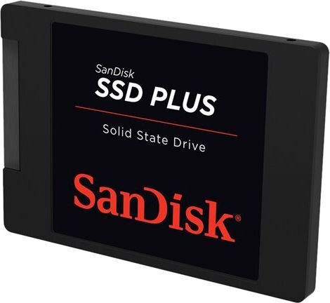 SanDisk PLUS 240GB SATA3 (SDSSDA-240G-G26) цена и информация | Vidiniai kietieji diskai (HDD, SSD, Hybrid) | pigu.lt