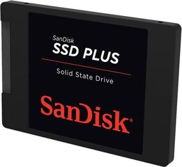 SanDisk PLUS 480GB SATA3 (SDSSDA-480G-G26) kaina ir informacija | Vidiniai kietieji diskai (HDD, SSD, Hybrid) | pigu.lt