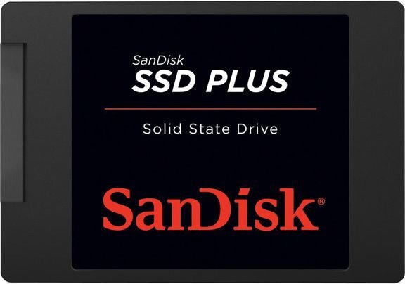 SanDisk PLUS 480GB SATA3 (SDSSDA-480G-G26) цена и информация | Vidiniai kietieji diskai (HDD, SSD, Hybrid) | pigu.lt